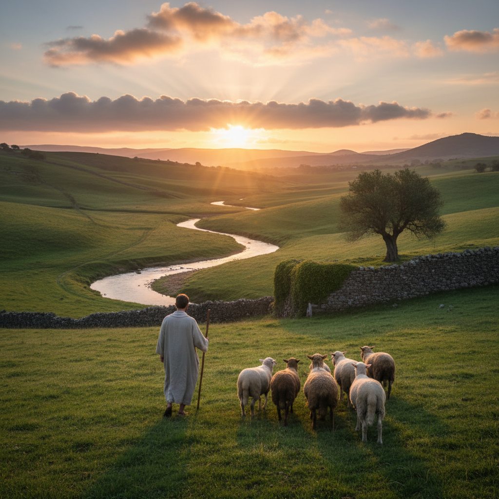 When the Shepherd Walks With Us