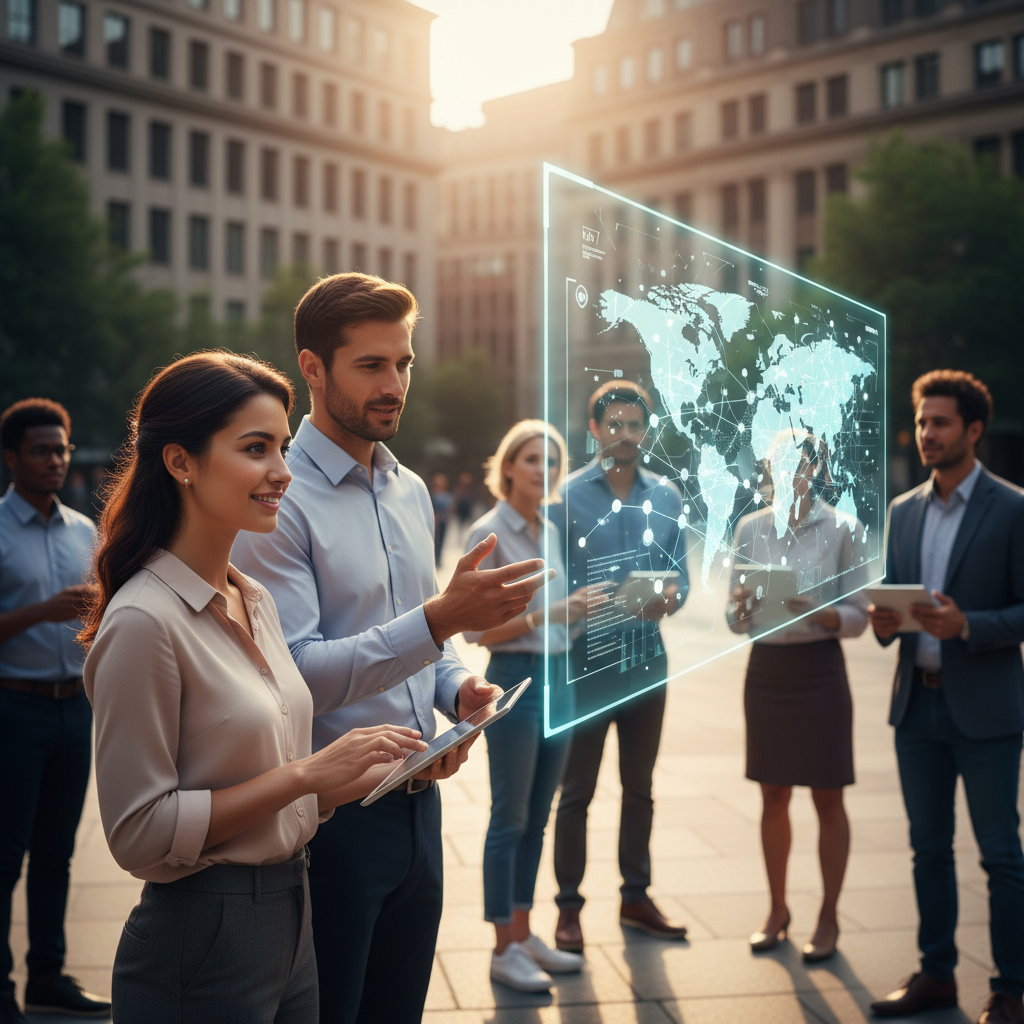 When AI Pushes the World Together